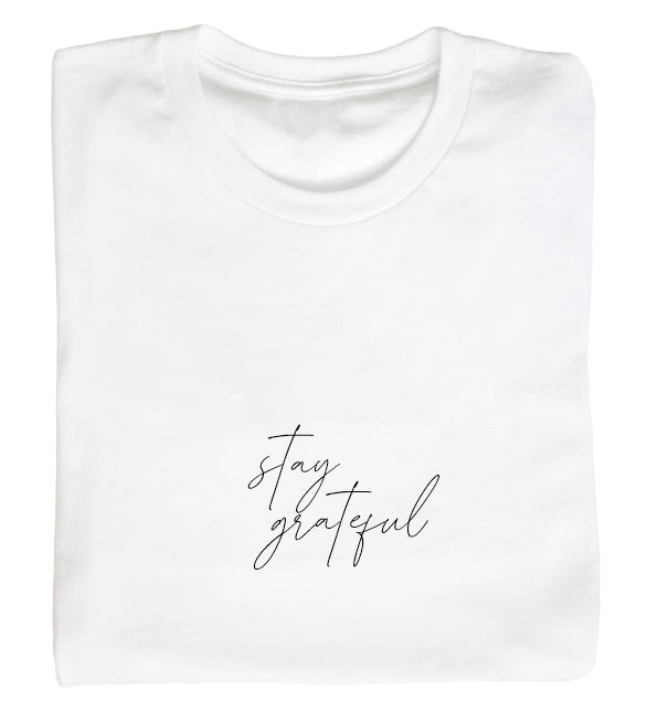 Embroidered Collection - Stay Grateful