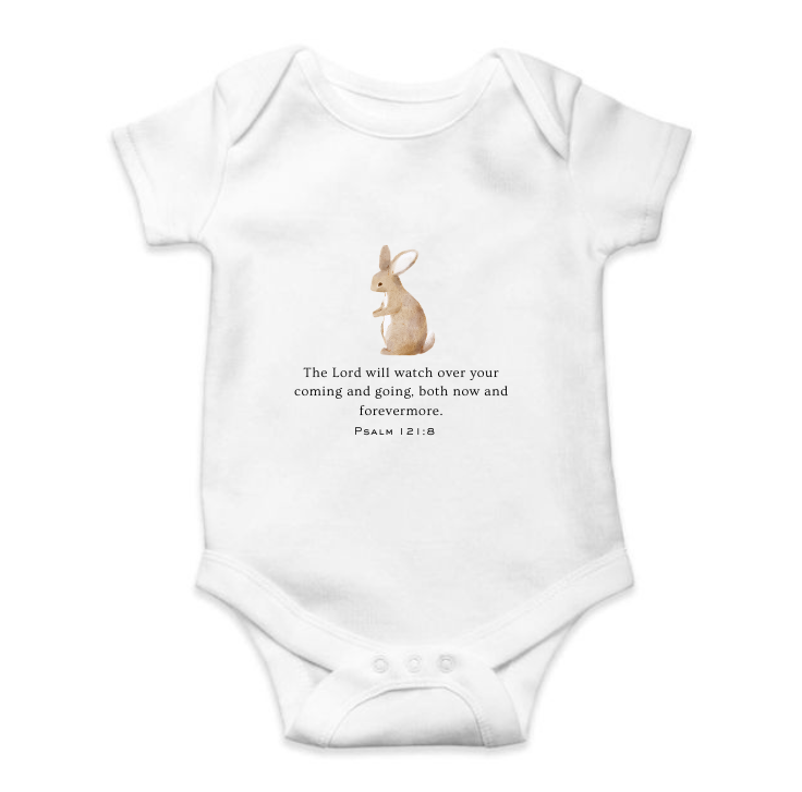 Baby onesie- Psalm 121:8