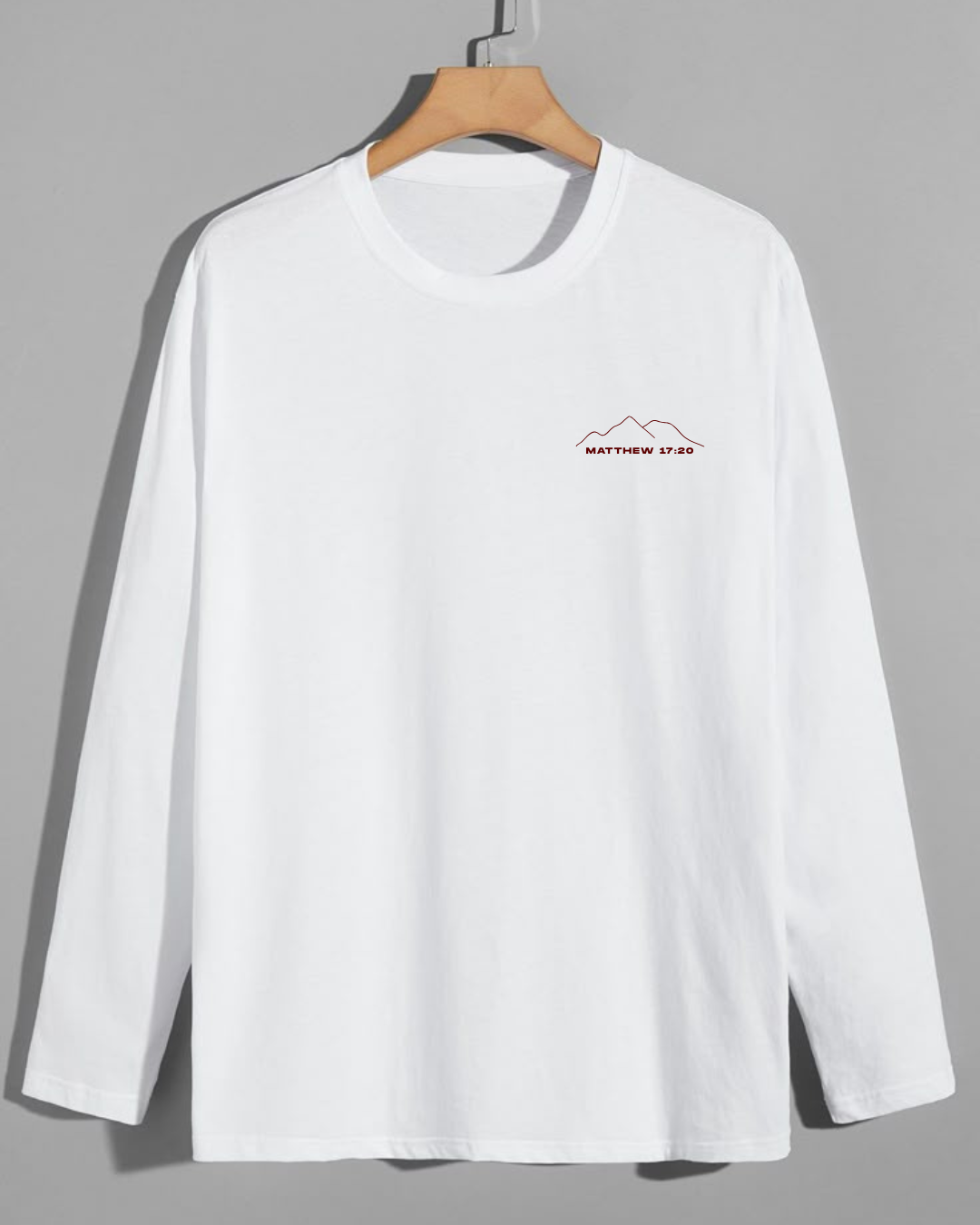 He moves mountains - Long Sleeve