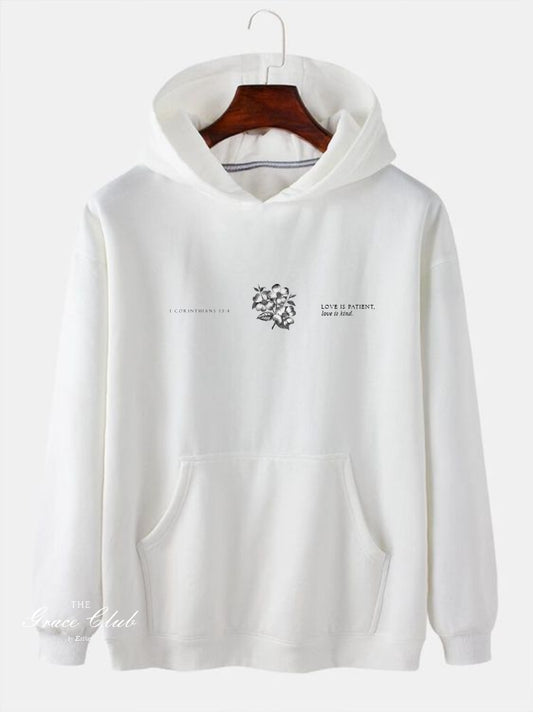 The Grace Club Hoodie - Love is Patient