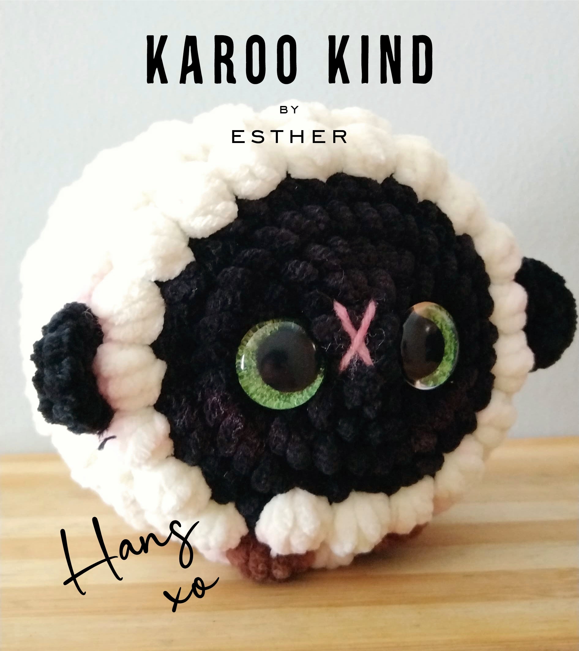 Crochet Lamb - Hans