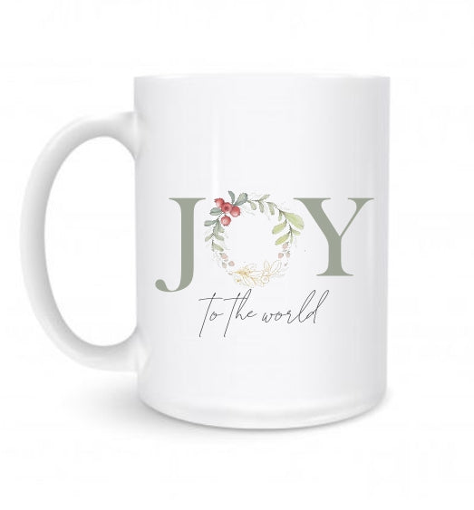 Joy to the World mug