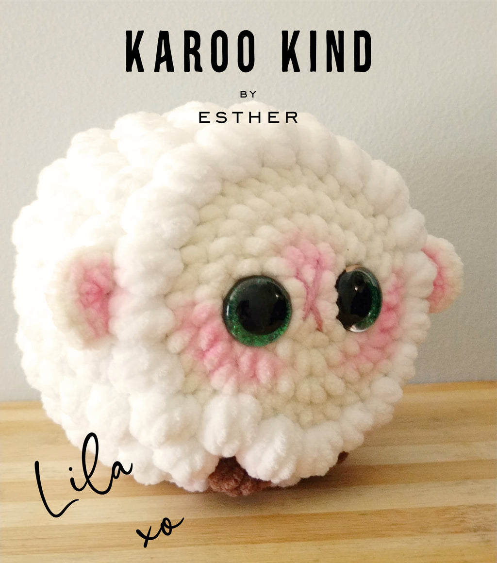 Crochet Lamb - Lila