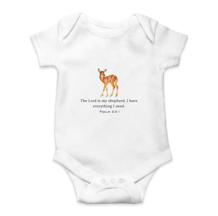 Baby onesie -Psalm 23:1
