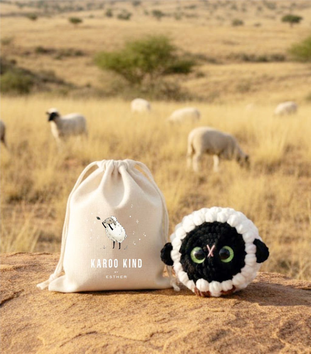 Crochet Lamb - Hans