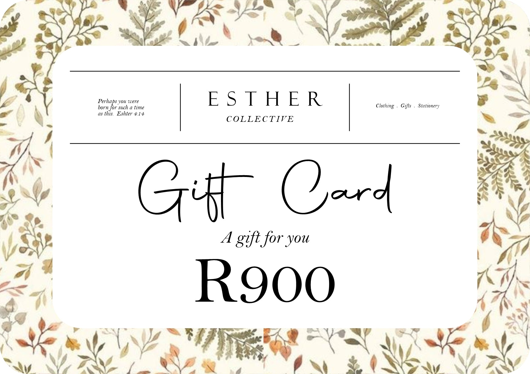 ESTHER GIFT CARD