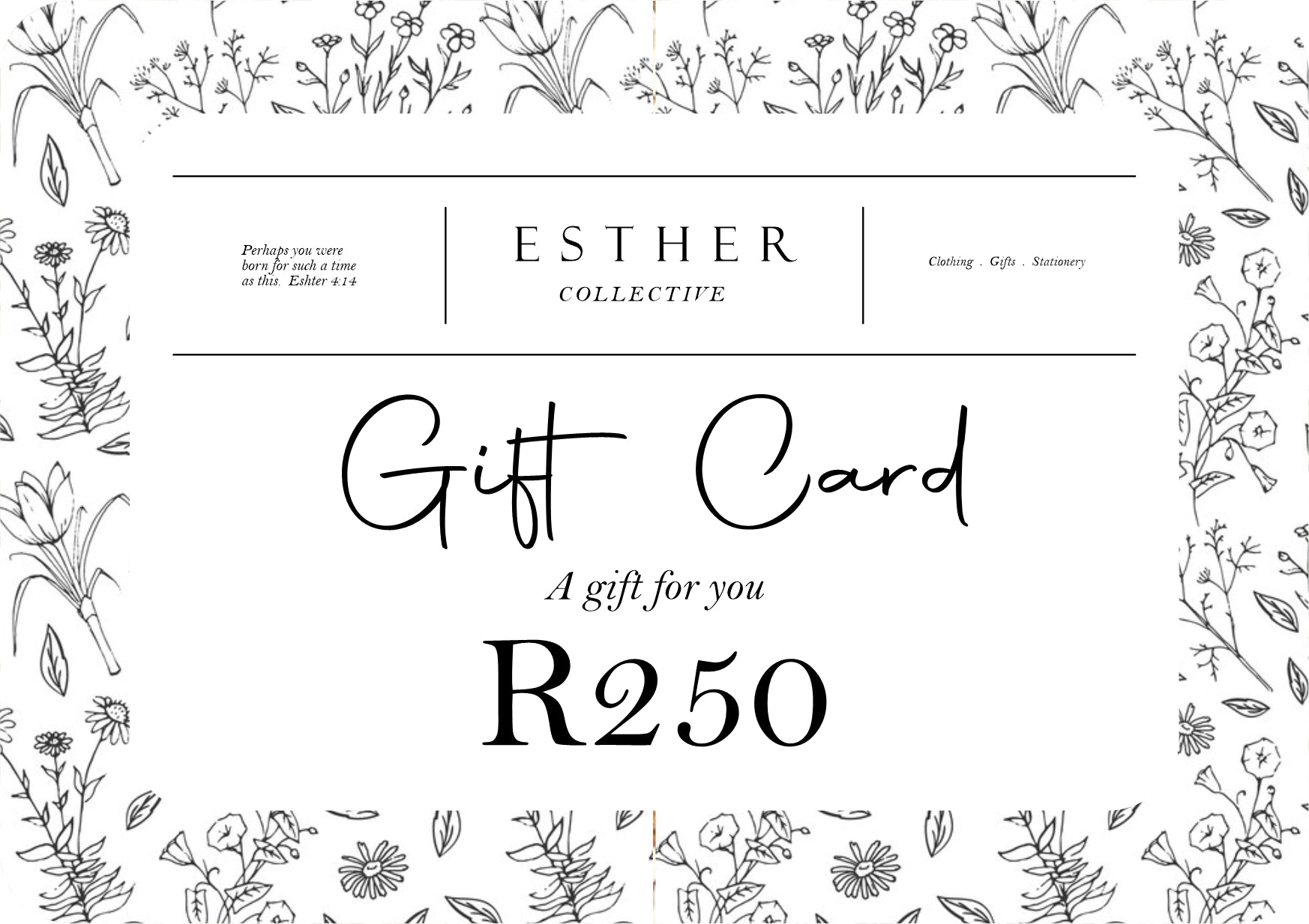 ESTHER GIFT CARD