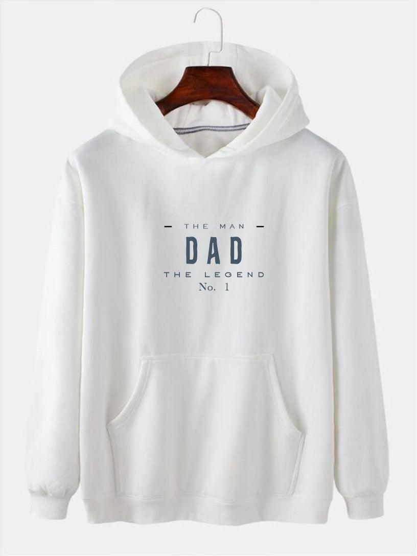 Father's Day Hoodie - Dad the Legend