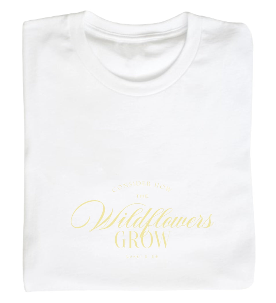 Classic T Shirt Wildflowers