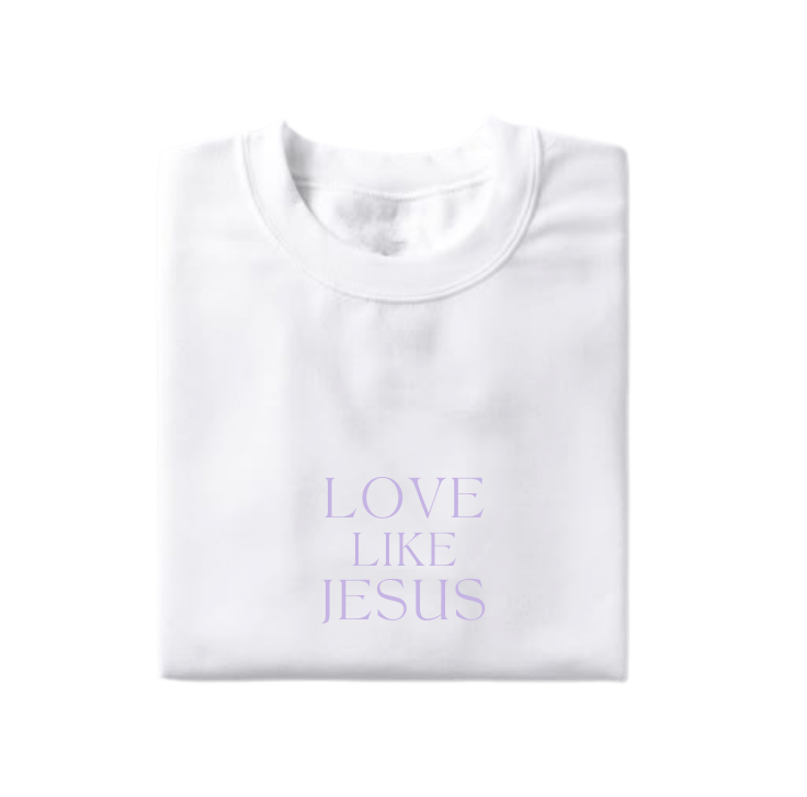 Kids T-shirt - Love Like Jesus Girl