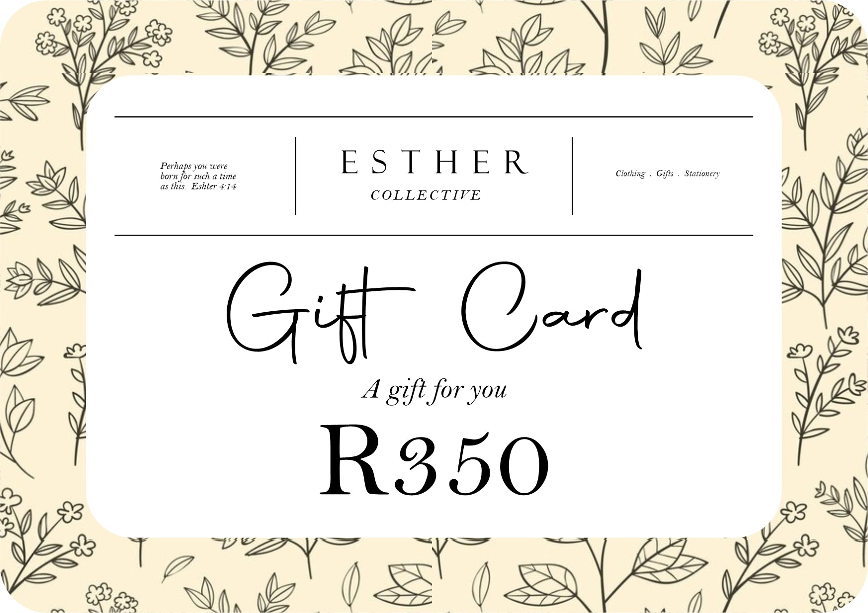 ESTHER GIFT CARD