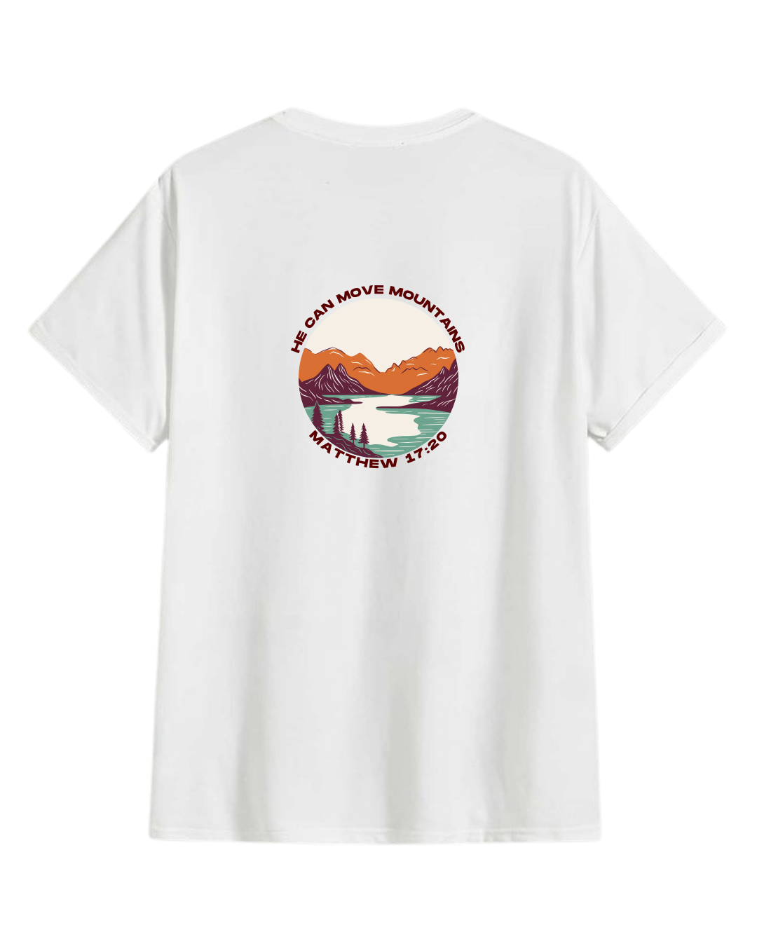 He moves mountains - T-shirt