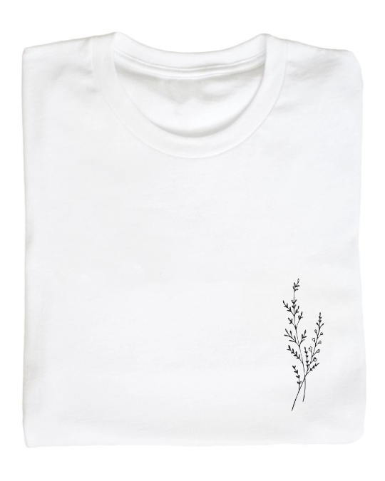 Embroided Wildflower T-shirt