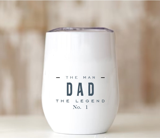 Father's Day Coffee Tumbler - Dad the Legend