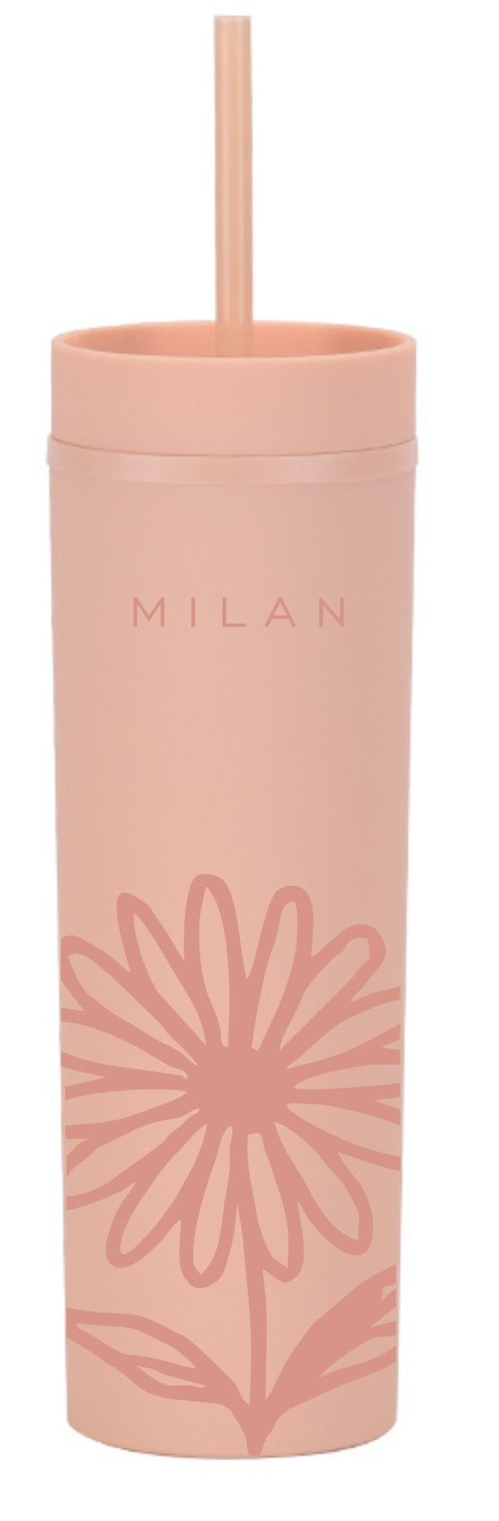 Blush Acrylic Skinny Tumbler